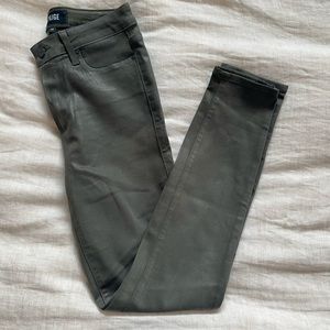 Paige Hoxton Ankle- Faux leather coating